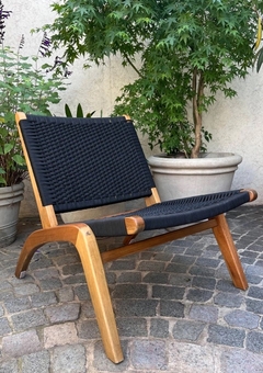 Poltrona CH 25 sin apoya brazos de exterior - comprar online