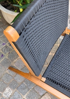 Poltrona CH 25 sin apoya brazos de exterior - boina muebles