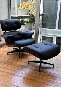 Sillon Eames Miller & Poltrona de Eco cuero - boina muebles