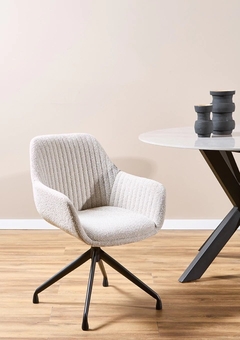 Silla Estambul Giratoria Beige - comprar online