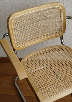 Silla Cesca Natural c/apoya brazos - comprar online