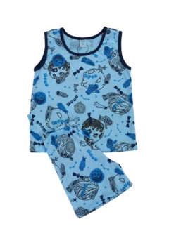Pijama Curto Infantil T-02 ao T-06 (estampas variadas) - July Pijamas | Pijamas de qualidade para toda a família