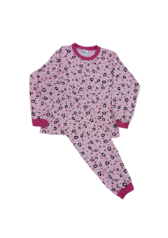 Imagem do Pijama comprido infantil malha T-08 a T-12 (menina - estampas variadas)
