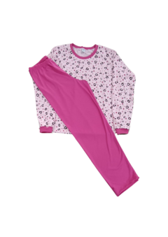Pijama comprido adulto feminino P ao G (Estampas variadas) - July Pijamas | Pijamas de qualidade para toda a família