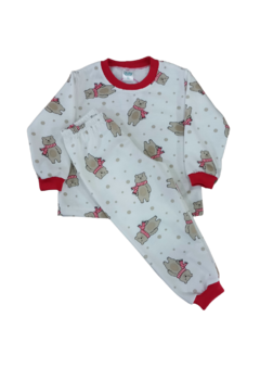 Pijama flanelado bebê M ao GG (menina - estampas variadas) na internet