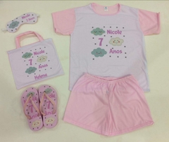 Kits personalizados para Festa do Pijama - July Pijamas | Pijamas de qualidade para toda a família