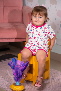 Short doll Bebê M ao GG (menina - estampas variadas) na internet