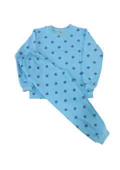 Pijama flanelado infantil T-02 a T-06 (menino - estampas variadas) - loja online