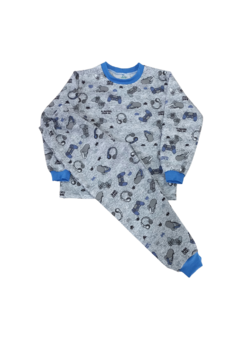 Pijama flanelado infantil T-08 a T-12 (menino - estampas variadas) - July Pijamas | Pijamas de qualidade para toda a família