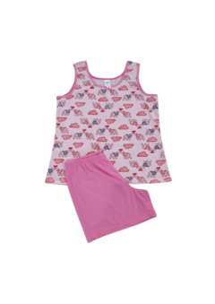 Short doll regata GG e EG - July Pijamas | Pijamas de qualidade para toda a família