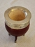MATE IMPERIAL MARRÓN CON PIE DE ALPACA - comprar online
