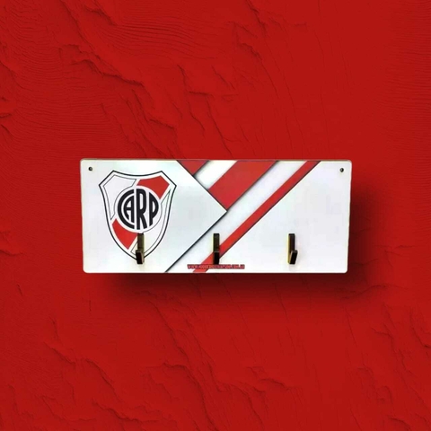 PERCHERO o CUELGA LLAVES RIVER