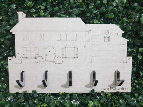 PERCHERO LA CASA DE LOS SIMPSONS