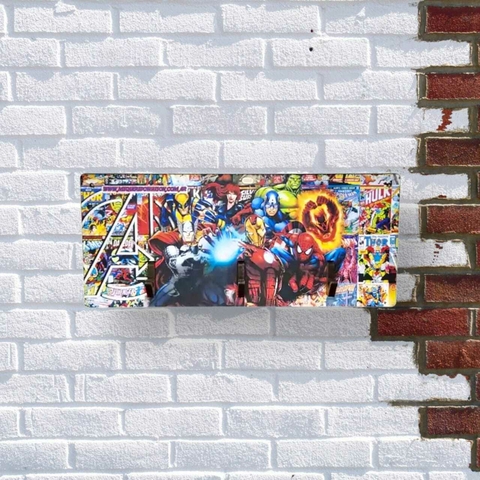 PERCHERO o CUELGA LLAVES AVENGERS