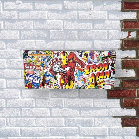 PERCHERO o CUELGA LLAVES - IRONMAN