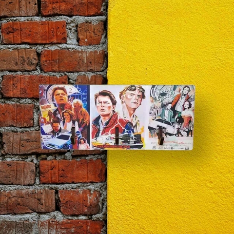 PERCHERO o CUELGA LLAVES - VOLVER AL FUTURO - PERSONAJES