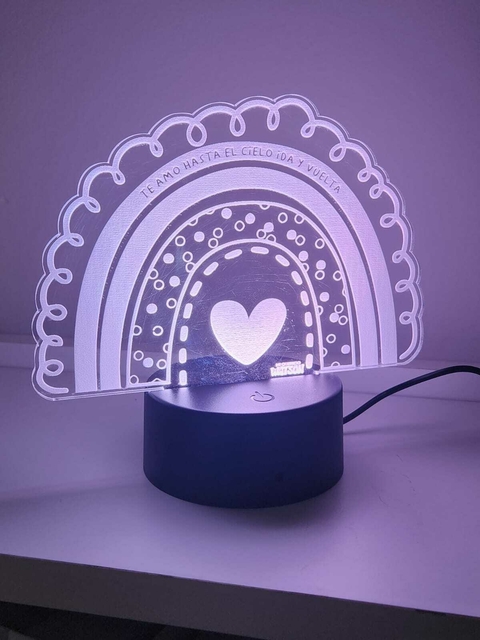 LÁMPARA LED ARCOIRIS - comprar online