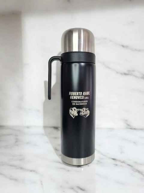 TERMO DE ACERO MEDIA MANIJA PERSONALIZADO - comprar online