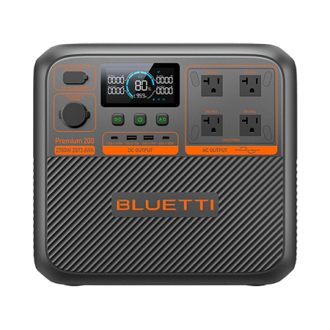 Bluetti Premium 200 V2 Estação de Energia Portátil 2.700W 2.073,6Wh