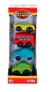 Autitos Motor Town Soft Touch Pack x 4 - Premium Rubber Car