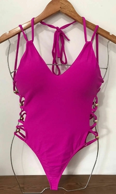 Maiô Body Rolote nas Laterais - Tamanho M 38/42 - comprar online