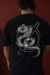 Remera Snake black - tienda online