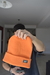 Gorro de lana Cuff beanie - naranja en internet