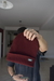 Gorro de lana Cuff beanie - bordo en internet
