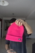 Gorro de lana Cuff beanie - fucsia en internet