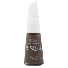 Esmalte Risqué Cremoso - Linda, Leve e Nude