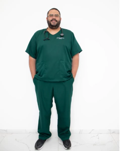 Scrub masculino - verde escuro