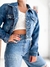 Campera de jean con roturas. - comprar online