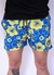 Malla de hombre con flores.