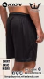 Short Basico Negro * KION * (7521) en internet