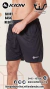 Short Basico Negro * KION * (7521)