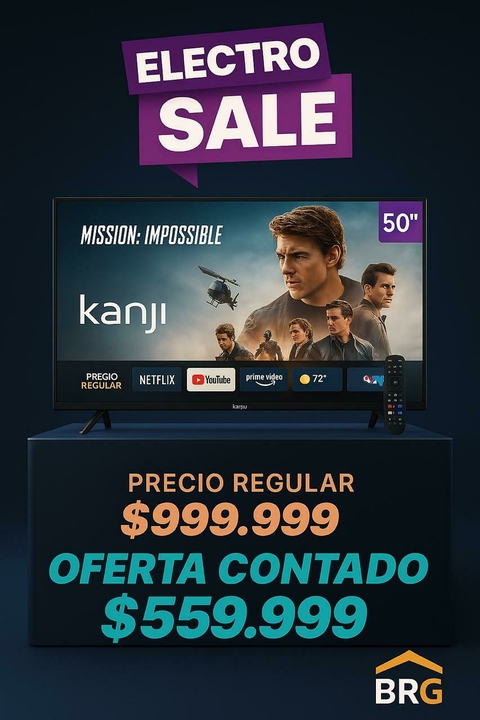 ELECTRO SALE Tele 50" KANJI - comprar online