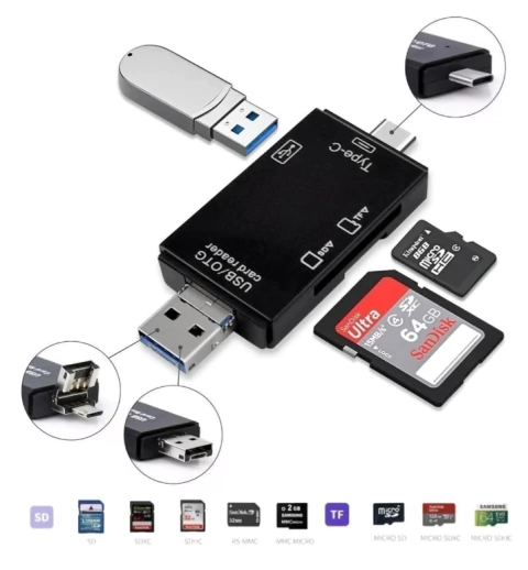Lector de memoria SD y microSD - comprar online