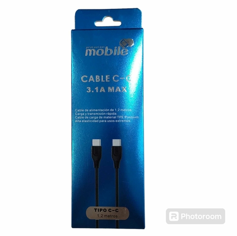 Cable Mobile Tipo C - Tipo C 3.1A