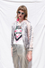 Bomber plateada - tienda online