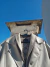 campera de cuero plata - tienda online
