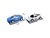 Auto policía fricción