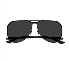 SAINT LAURENT SL 690 DUST 001 - comprar online