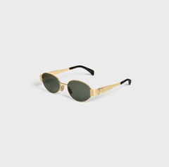 ÓCULOS DE SOL CELINE OVAL TRIOMPHE METAL