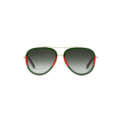 Gucci Metal Aviator Sunglasses na internet