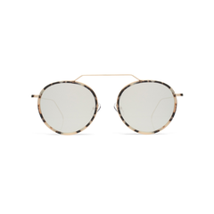 Illesteva Wynwood Ace Flat Prata Espelhado
