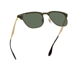 Ray-Ban Blaze Clubmaster Ouro Verde Clássico na internet