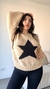 Sweater Estrella Beige en internet