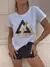 Remera Triple Triangulo Gold - tienda online