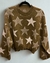 Sweater Multi Estrellas Beige - comprar online