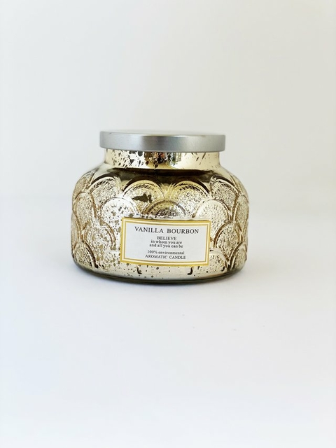 Vela Bomb grande Dorada/Plata/White